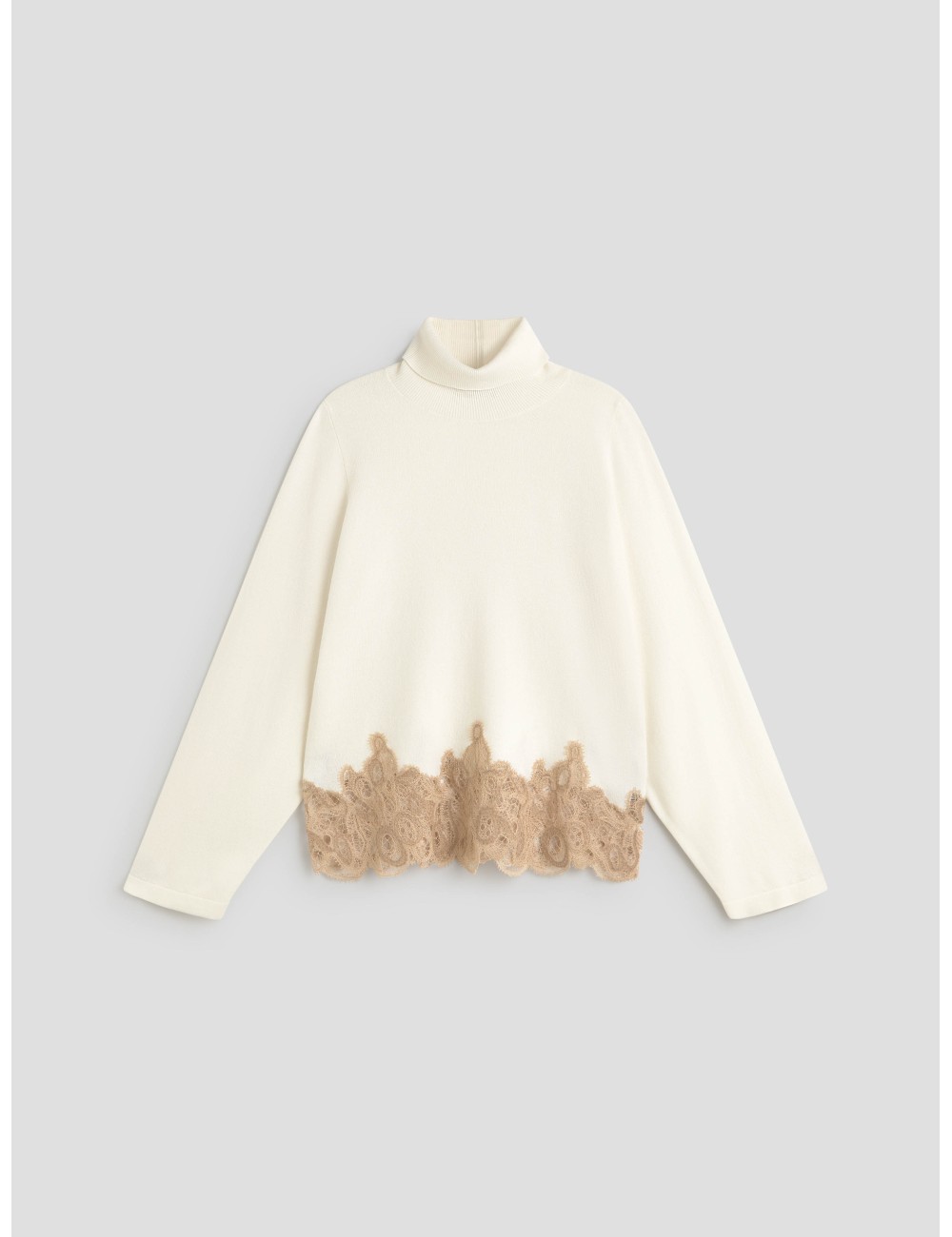 Elegancia y suavidad se unen en este jersey de mujer de Fabiana Filippi - MARFRANC