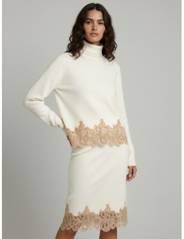 Elegancia y suavidad se unen en este jersey de mujer de Fabiana Filippi - MARFRANC