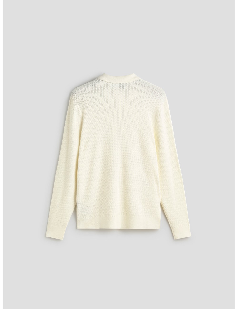 Polo Merla de Les Héritiers en color White Vintage, una pieza sofisticada para hombre - MARFRANC