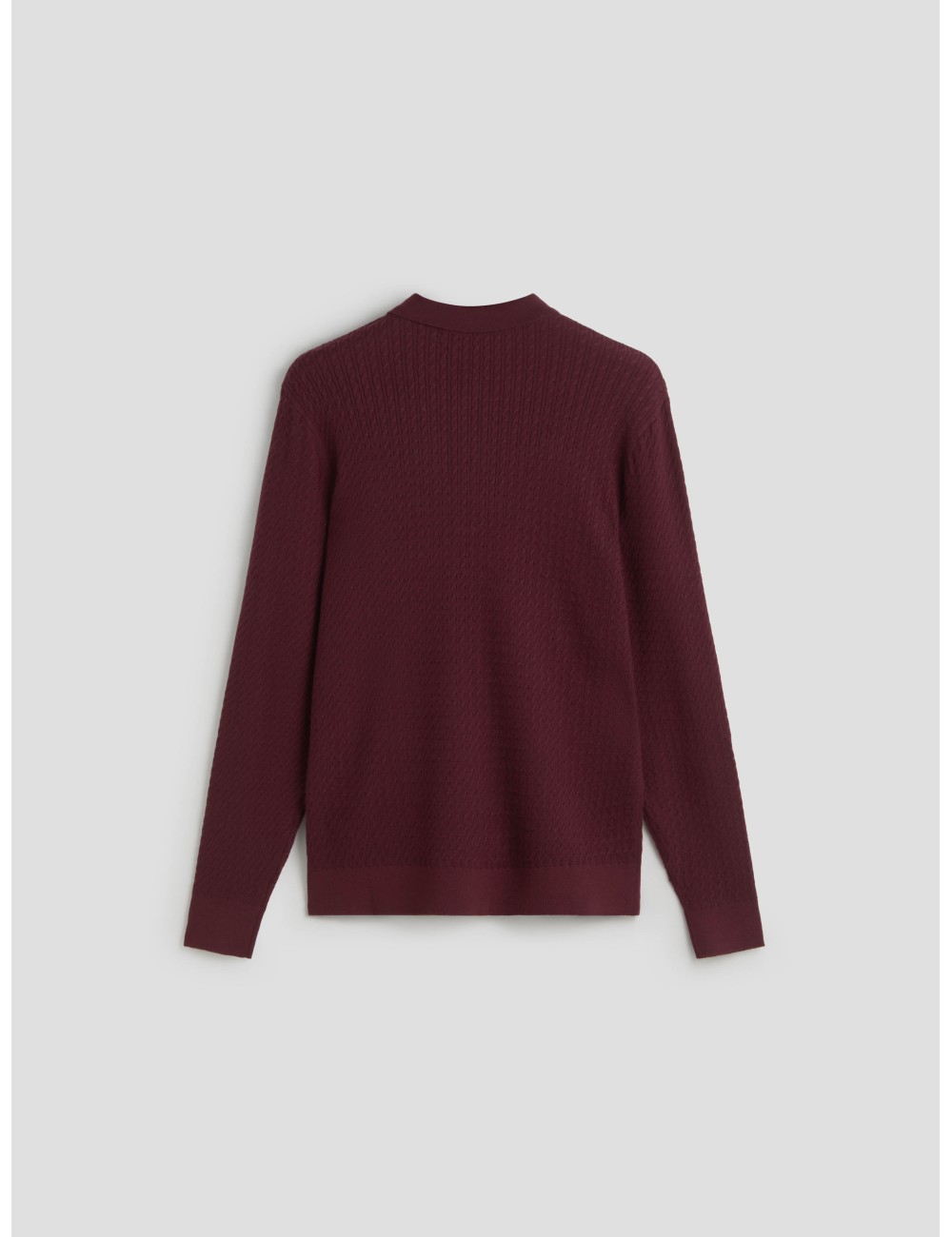 Polo Merla de Les Héritiers en color Wine, una pieza sofisticada para hombre - MARFRANC