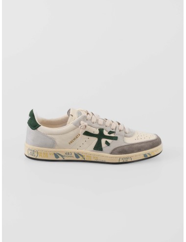 Zapatillas BSKTCLAY en color pastel/verde de Premiata para hombre - MARFRANC