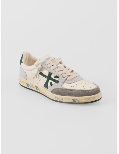 Zapatillas BSKTCLAY en color pastel/verde de Premiata para hombre - MARFRANC