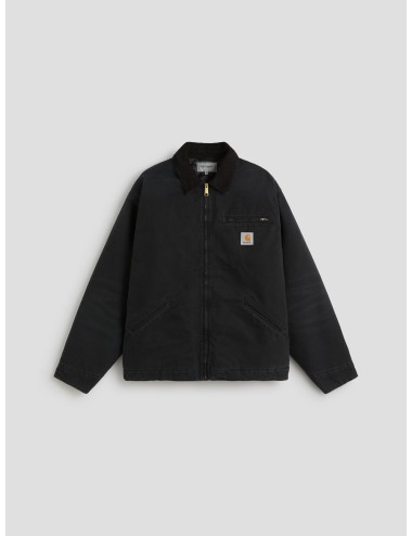 Chaqueta OG Detroit de Carhartt WIP en color Dark Navy/Black Stone Canvas - MARFRANC