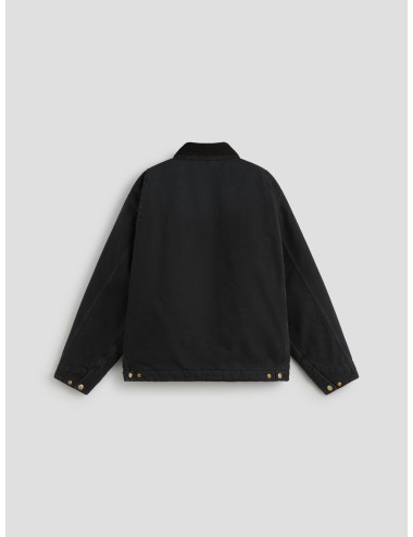 Chaqueta OG Detroit de Carhartt WIP en color Dark Navy/Black Stone Canvas - MARFRANC