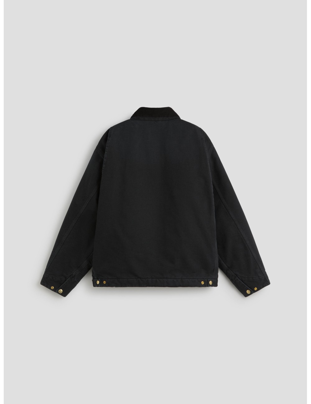 Chaqueta OG Detroit de Carhartt WIP en color Dark Navy/Black Stone Canvas - MARFRANC