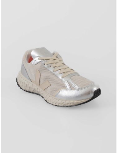 Sneaker VEJA Condor Royale Alveomesh mujer en natural / pierre / silver con malla técnica y suela visible - MARFRANC