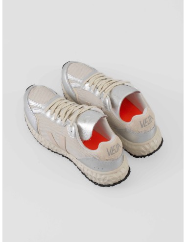 Sneaker VEJA Condor Royale Alveomesh mujer en natural / pierre / silver con malla técnica y suela visible - MARFRANC