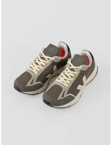 Sneaker VEJA Condor Royale Alveomesh mujer en kaki / pierre — malla técnica reciclada con ante y suela ecológica - MARFRANC
