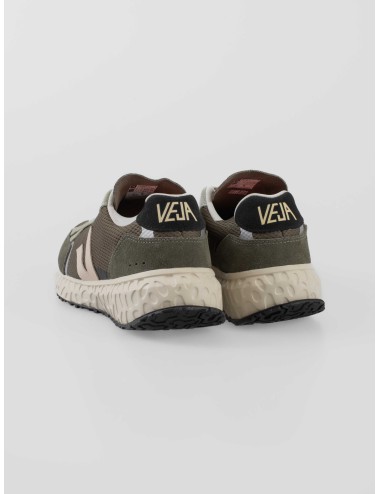 Sneaker VEJA Condor Royale Alveomesh mujer en kaki / pierre — malla técnica reciclada con ante y suela ecológica - MARFRANC
