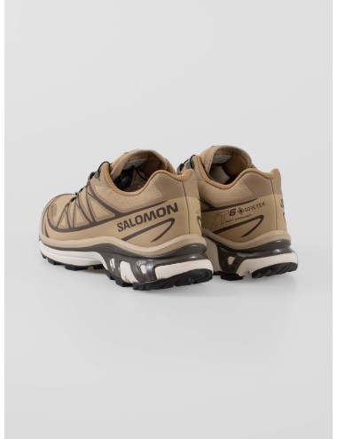 Salomon XT-6 GTX hombre color Kelp Wren Safari con GORE-TEX, suela Mud Contagrip y sistema Quicklace - MARFRANC