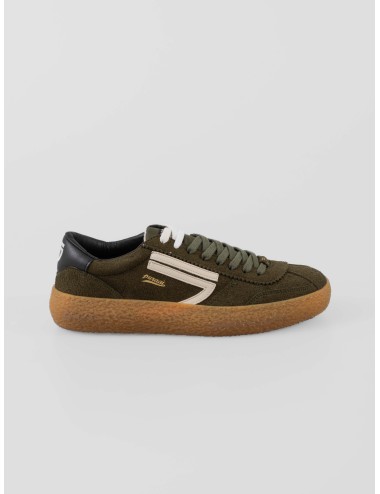 Sneaker Puraai 1.01 Vintage hombre color Foliage con materiales reciclados y diseño vintage - MARFRANC