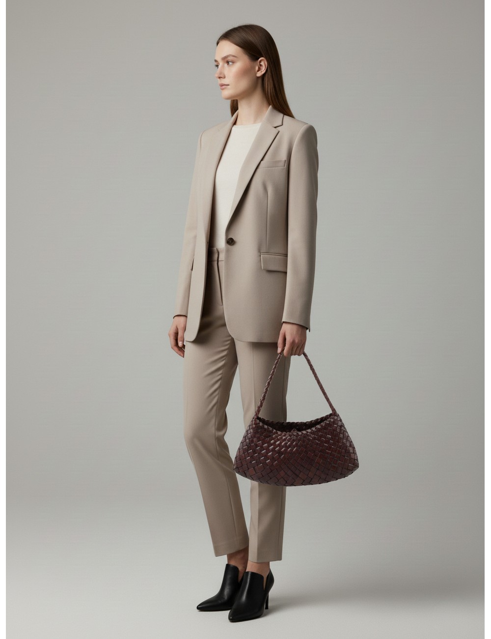 Bolso ROSANNA de Dragon Diffusion en color marrón para mujer - MARFRANC