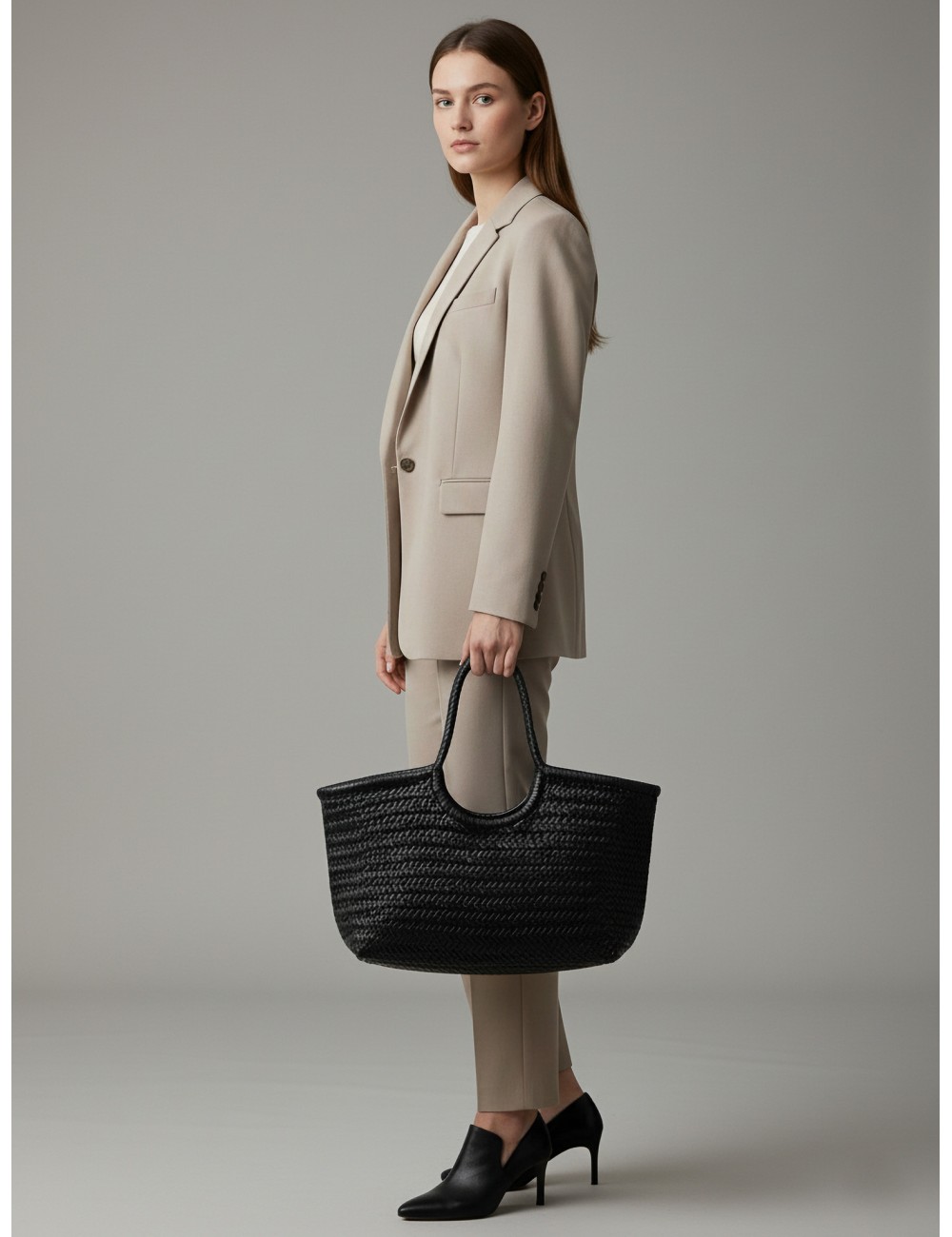 Bolso NANTUCKET de Dragon Diffusion en color negro para mujer - MARFRANC