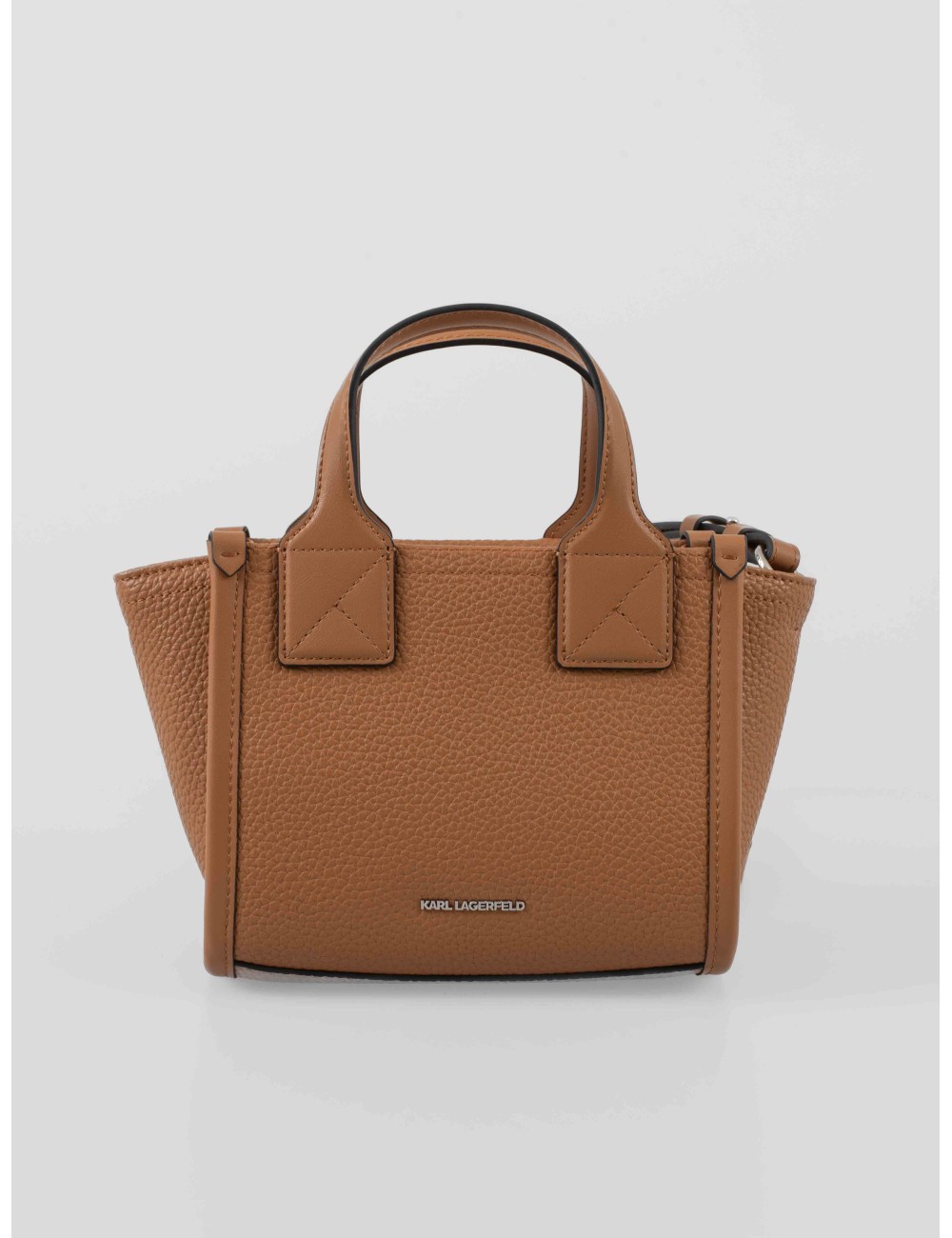 Bolso tote K/SKUARE de Karl Lagerfeld en color Caramel - MARFRANC