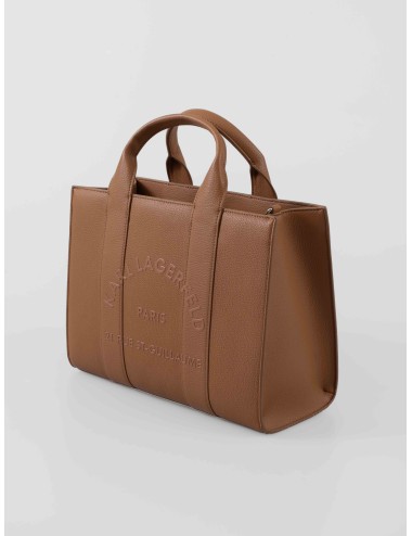 Bolso tote Rue St-Guillaume de Karl Lagerfeld en color Caramel, pensado para mujer - MARFRANC