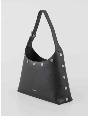 Bolso hobo K/Rocky Marais negro de Karl Lagerfeld, un diseño atrevido y sofisticado - MARFRANC