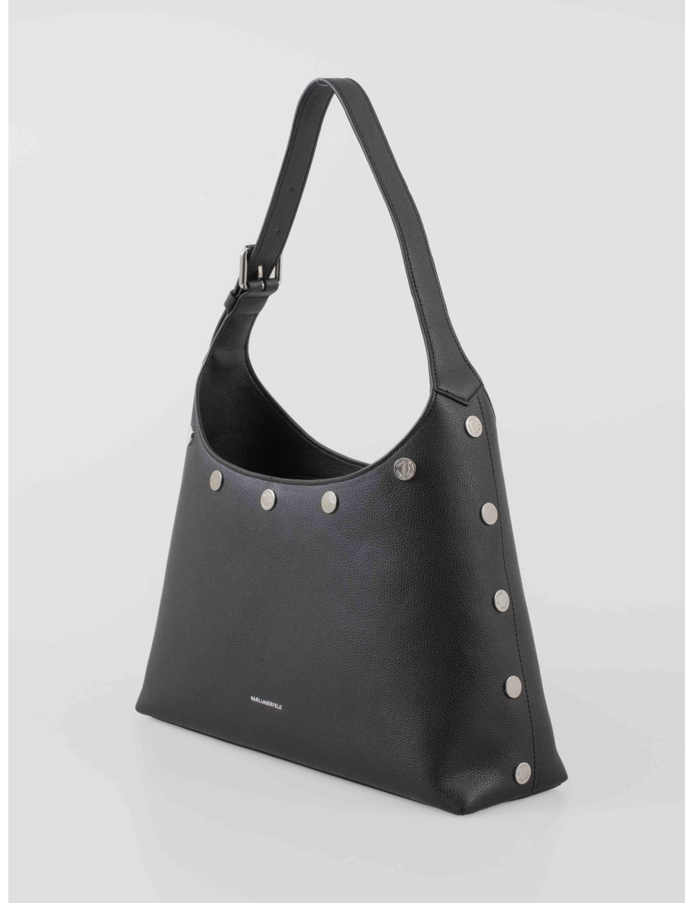 Bolso hobo K/Rocky Marais negro de Karl Lagerfeld, un diseño atrevido y sofisticado - MARFRANC