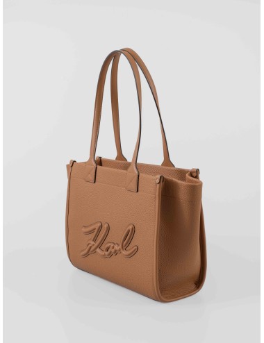 Bolso tote K/Rocky Marais en caramel de Karl Lagerfeld, pensado para la mujer moderna - MARFRANC