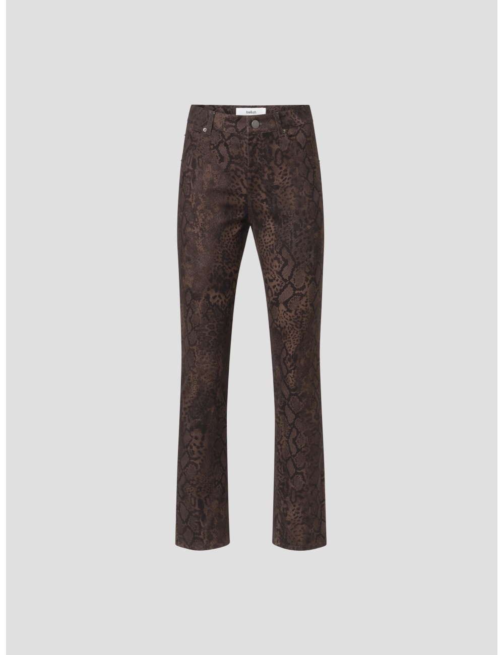 Jeans Stinsy de BA&SH en color serpiente, pensados para mujer que busca estilo y comodidad - MARFRANC Jeans Stinsy de BA&SH en color serpiente, pensados para mujer que busca estilo y comodidad - MARFRANC