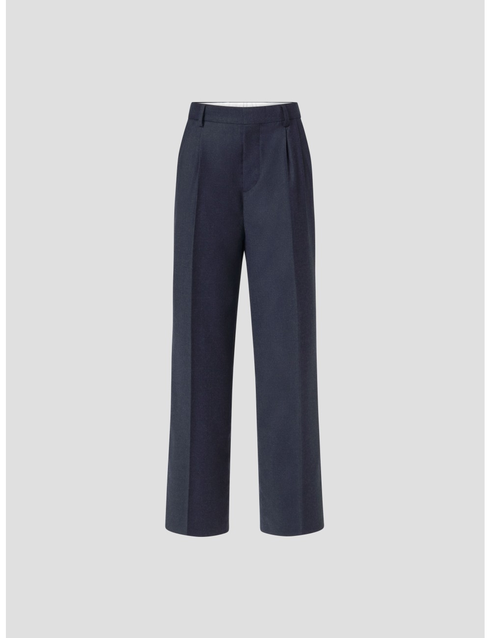 Pantalón de paño Lacoste HH5730 en azul marino para hombre, confeccionado en lana virgen 100% de alta calidad - MARFRANC Pantalón de paño Lacoste HH5730 en azul marino para hombre, confeccionado en lana virgen 100% de alta calidad - MARFRANC