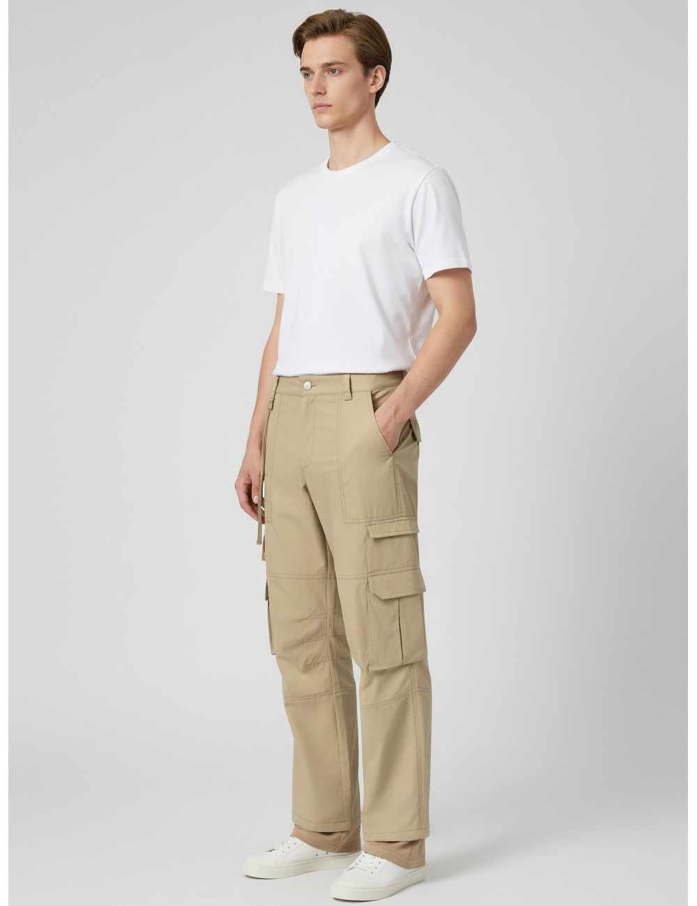 Pantalón cargo COBALT CARGO de Carrer en color beige para hombre - MARFRANC