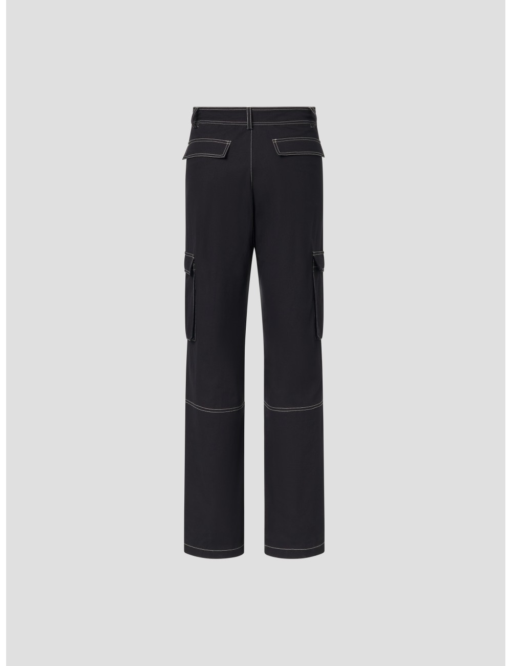 Pantalón cargo BAY CARGO de CARRER en color negro para hombre, confeccionado en 100% algodón de alta calidad - MARFRANC