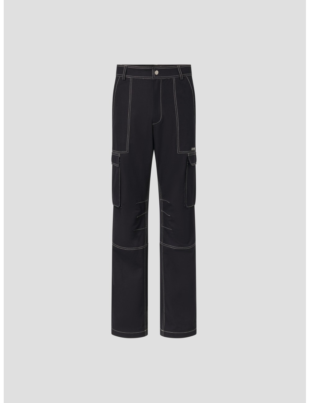 Pantalón cargo BAY CARGO de CARRER en color negro para hombre, confeccionado en 100% algodón de alta calidad - MARFRANC