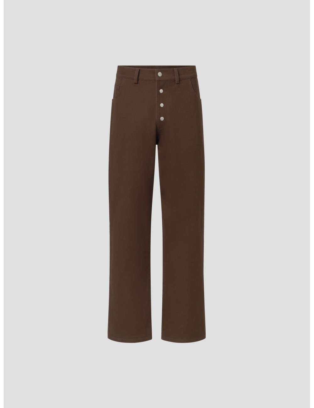 Pantalón CERCS de CARRER en color marrón para hombre. Confeccionado en 100% algodón de sarga gruesa - MARFRANC Pantalón CERCS de CARRER en color marrón para hombre. Confeccionado en 100% algodón de sarga gruesa - MARFRANC