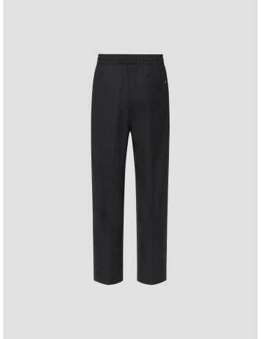 Pantalones de lana fluida Herno en color negro para hombre - MARFRANC