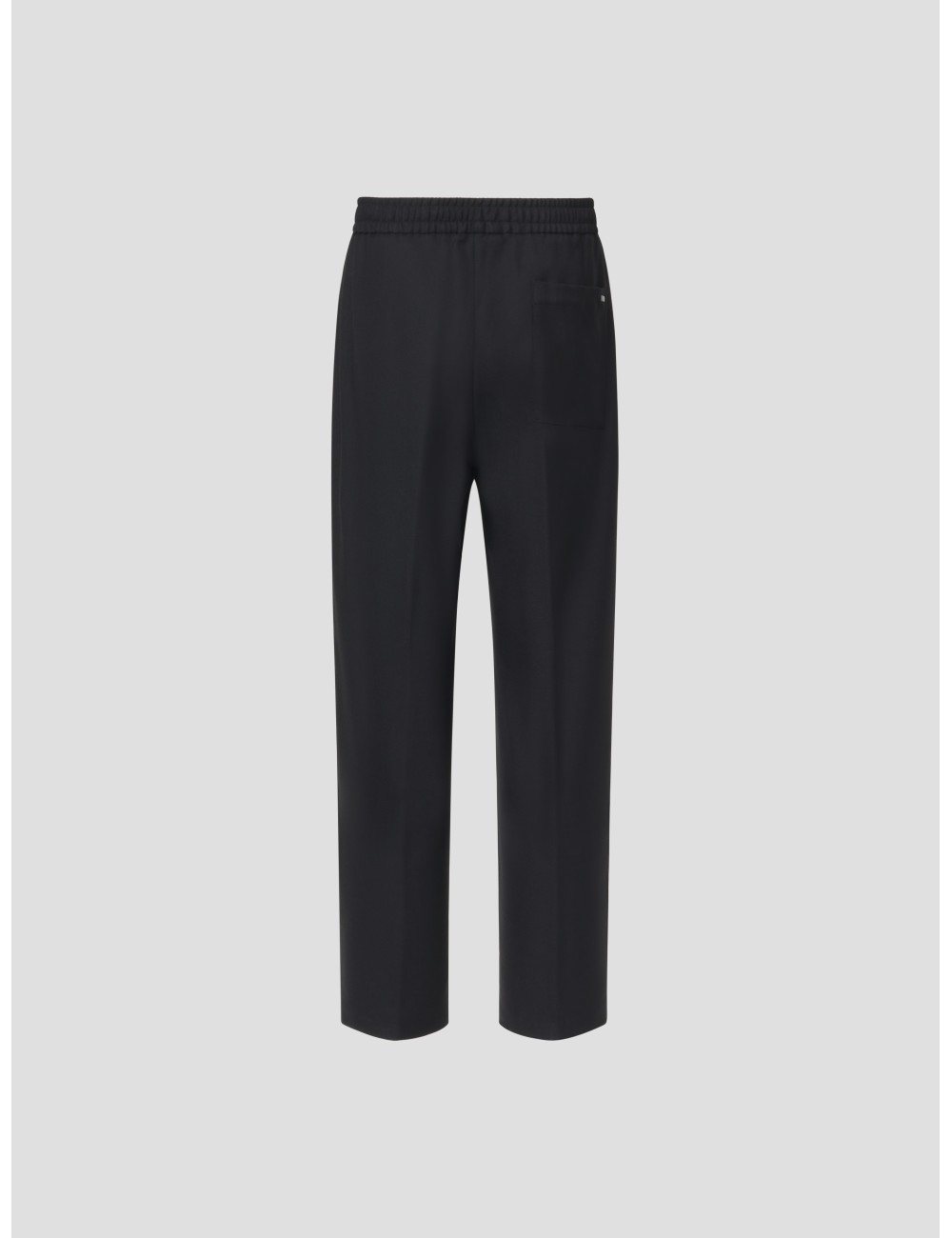 Pantalones de lana fluida Herno en color negro para hombre - MARFRANC Pantalones de lana fluida Herno en color negro para hombre - MARFRANC