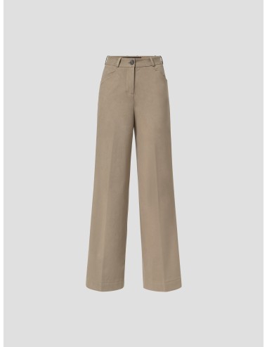 Pantalón palazzo NABUCCO de RRD en color Tabacco para mujer - MARFRANC