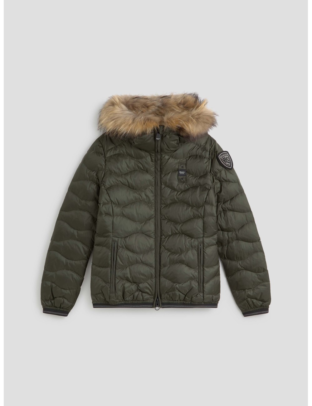 Plumífero ALDIE de Blauer en color verde, diseñado para mujer - MARFRANC Plumífero ALDIE de Blauer en color verde, diseñado para mujer - MARFRANC