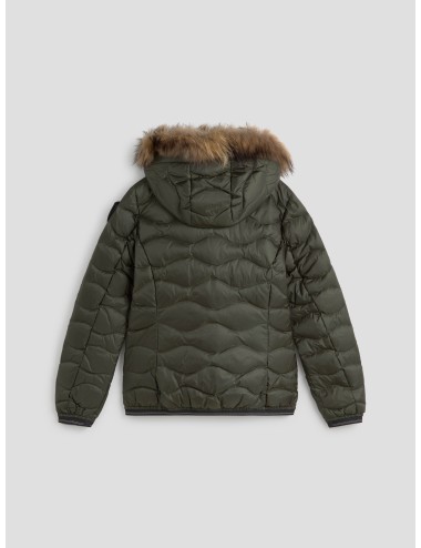 Plumífero ALDIE de Blauer en color verde, diseñado para mujer - MARFRANC