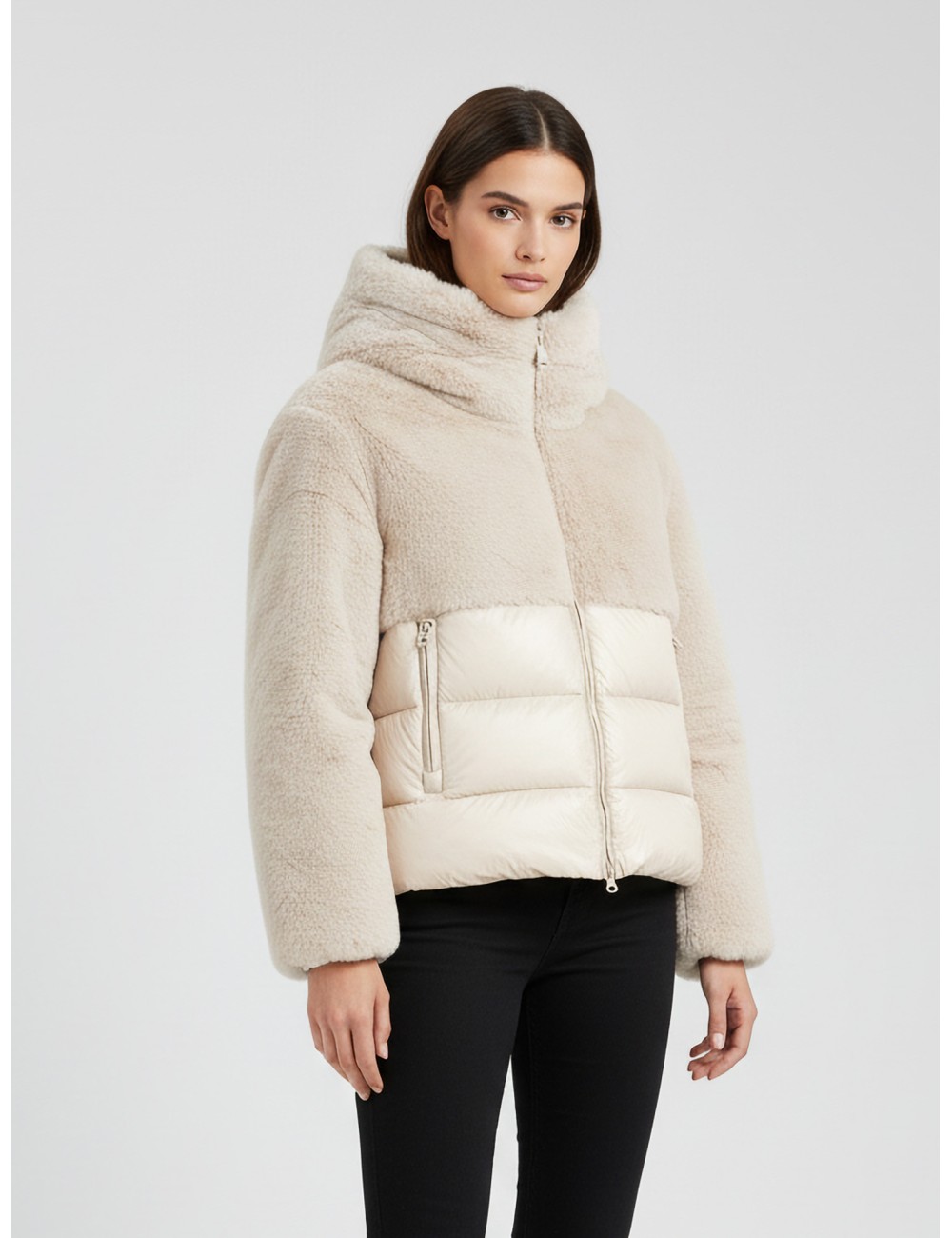 Chaquetón Fanevil blanco de Blauer para mujer - MARFRANC Chaquetón Fanevil blanco de Blauer para mujer - MARFRANC