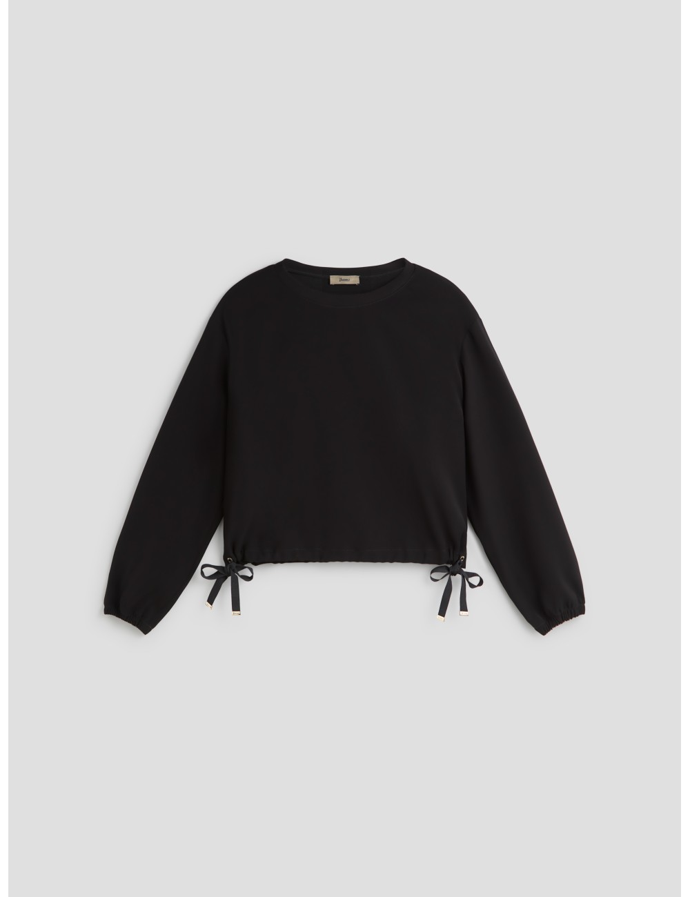 Camiseta manga larga Herno en negro para mujer - MARFRANC Camiseta manga larga Herno en negro para mujer - MARFRANC