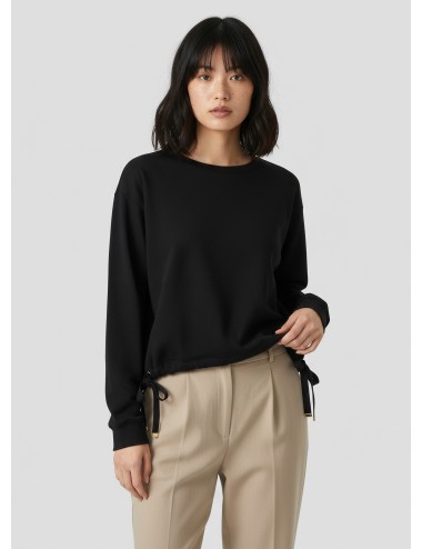 Camiseta manga larga Herno en negro para mujer - MARFRANC