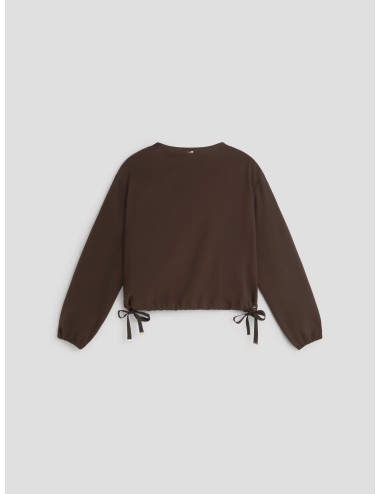 Camiseta manga larga Herno en marrón para mujer - MARFRANC