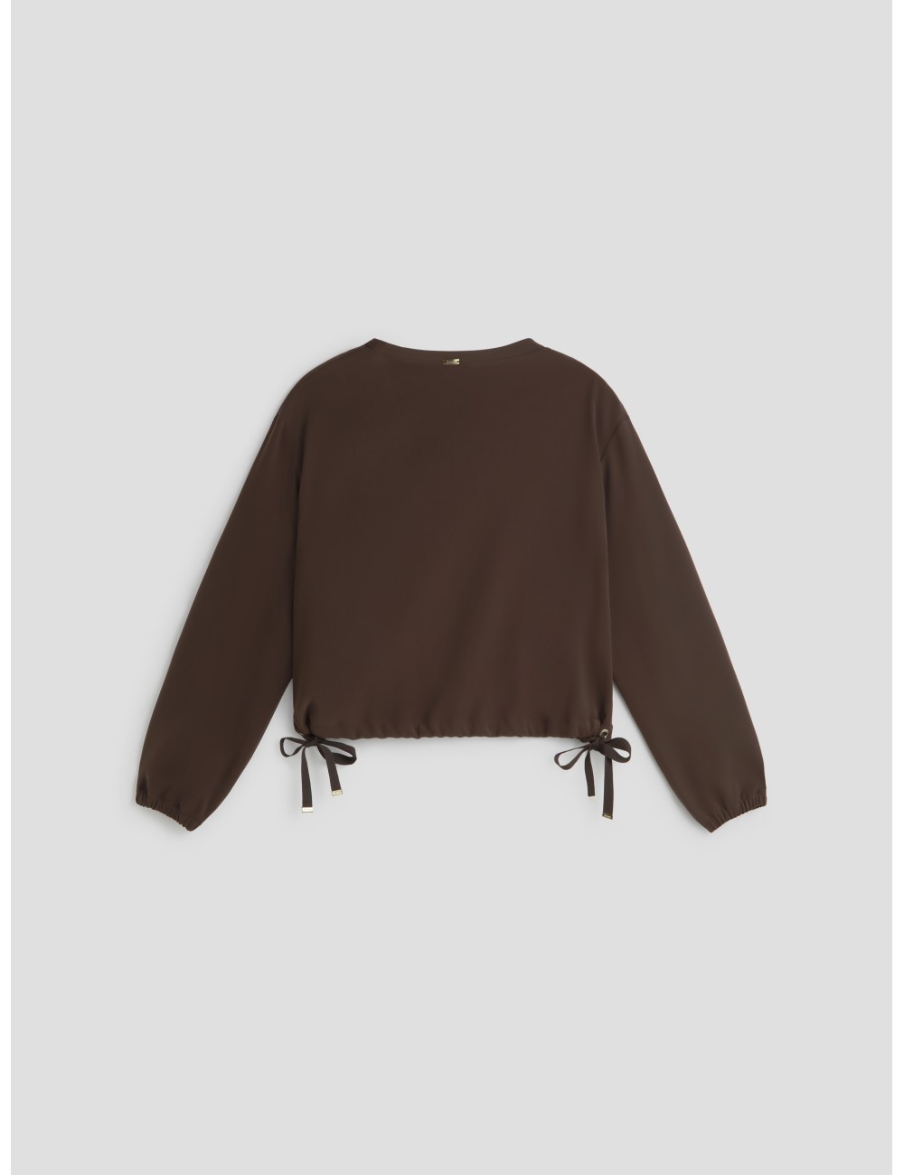 Camiseta manga larga Herno en marrón para mujer - MARFRANC