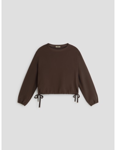 Camiseta manga larga Herno en marrón para mujer - MARFRANC