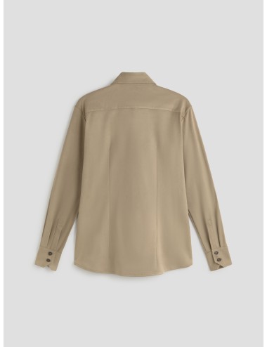 Camisa militar Nabucco de RRD en color tabacco para mujer - MARFRANC