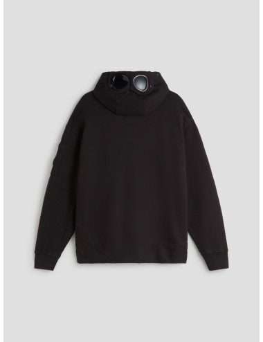 Sudadera con capucha negra de C.P. Company para hombre - MARFRANC