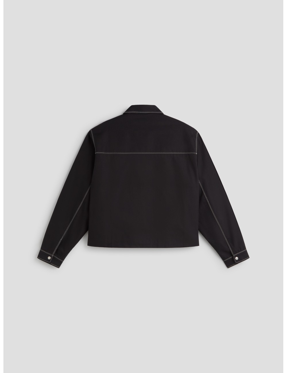 Chaqueta BAY JACKET negra de CARRER para hombre, confeccionada en 100% algodón - MARFRANC Chaqueta BAY JACKET negra de CARRER para hombre, confeccionada en 100% algodón - MARFRANC