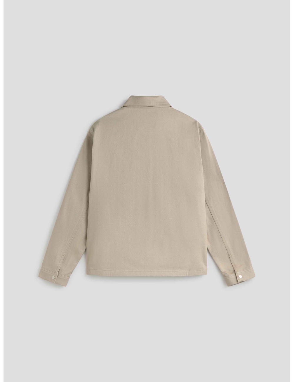 Sobrecamisa Cércs en beige de Carrer para hombre, confeccionada en 100% algodón - MARFRANC Sobrecamisa Cércs en beige de Carrer para hombre, confeccionada en 100% algodón - MARFRANC