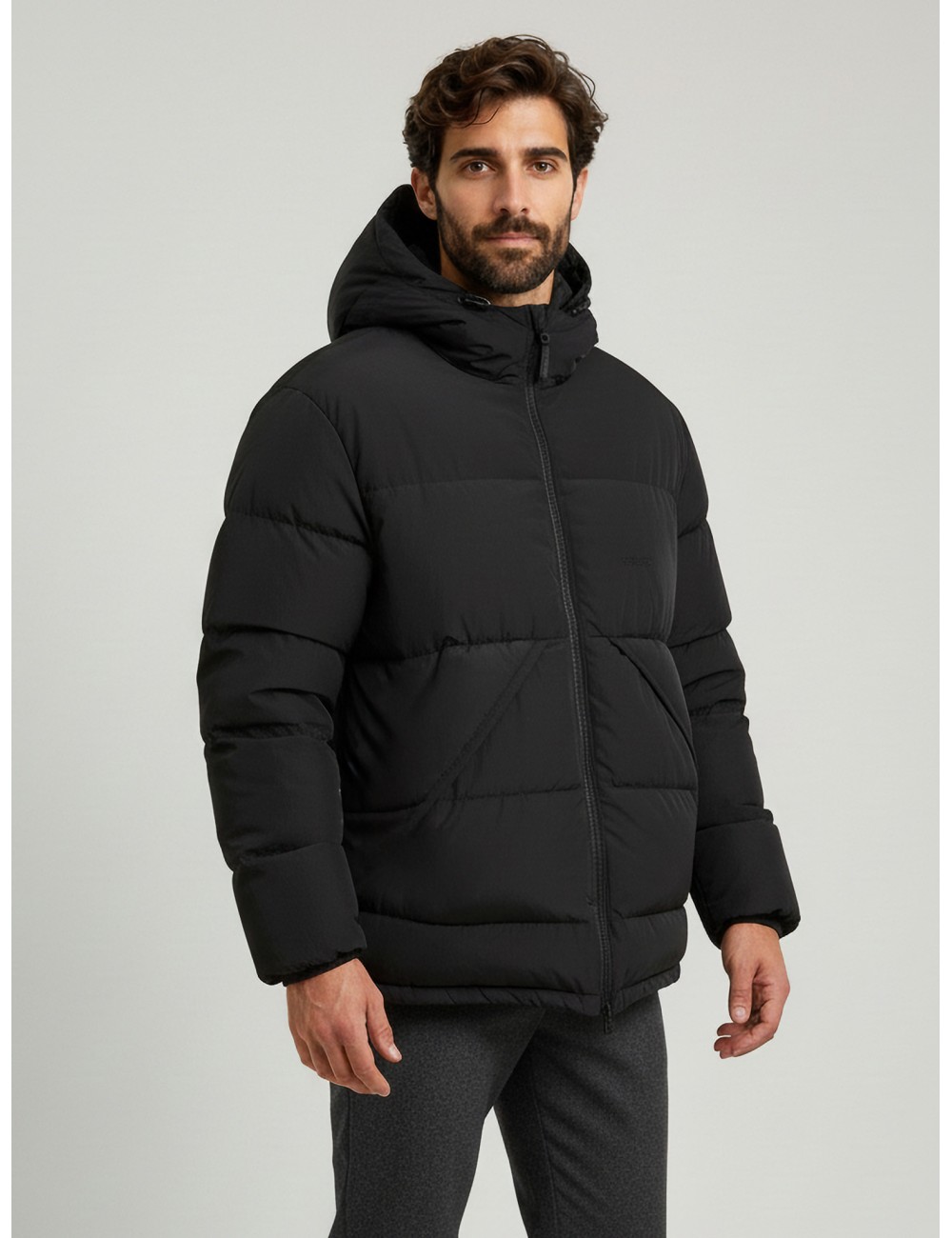 Chaqueta acolchada negra de Gramicci para hombre - MARFRANC Chaqueta acolchada negra de Gramicci para hombre - MARFRANC
