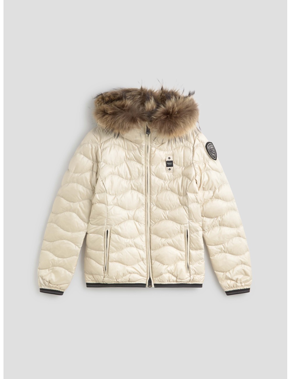 Plumífero ALDIE de Blauer en color blanco, diseñado para mujer - MARFRANC Plumífero ALDIE de Blauer en color blanco, diseñado para mujer - MARFRANC