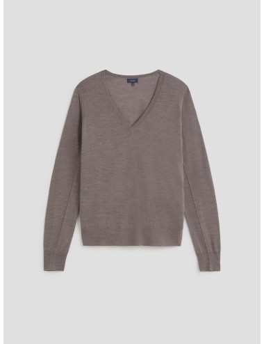 Jersey Derek Gris Jaspeado de Soeur en lana merino 100 % pure - MARFRANC