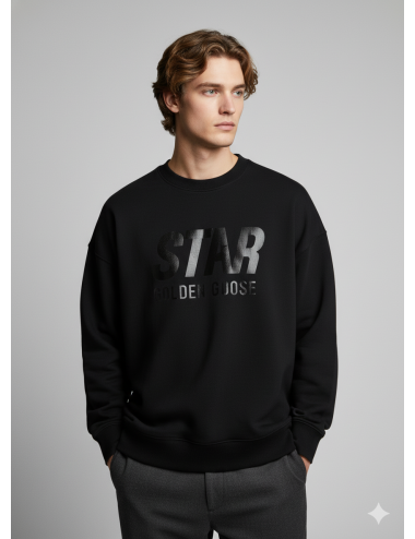 Sudadera Golden Goose para hombre en color negro - MARFRANC