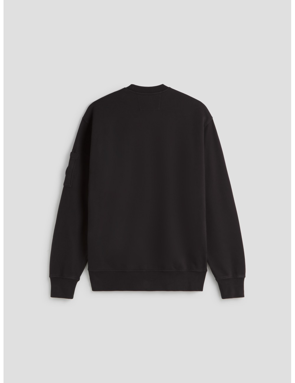 Sudadera Light Fleece Crewneck Lens en color negro de C.P. Company - MARFRANC Sudadera Light Fleece Crewneck Lens en color negro de C.P. Company - MARFRANC