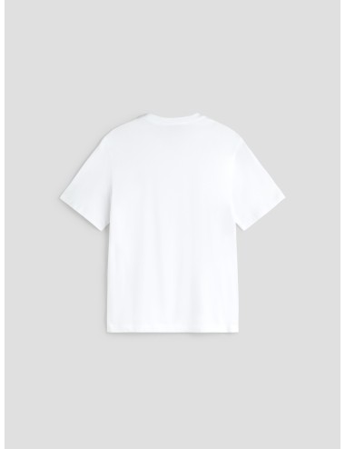 Camiseta Regular de Golden Goose en color blanco con detalle plateado, diseñada para mujer - MARFRANC