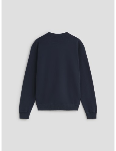 Sudadera clásica DUCK PATCH de Edmmond en color navy para hombre - MARFRANC